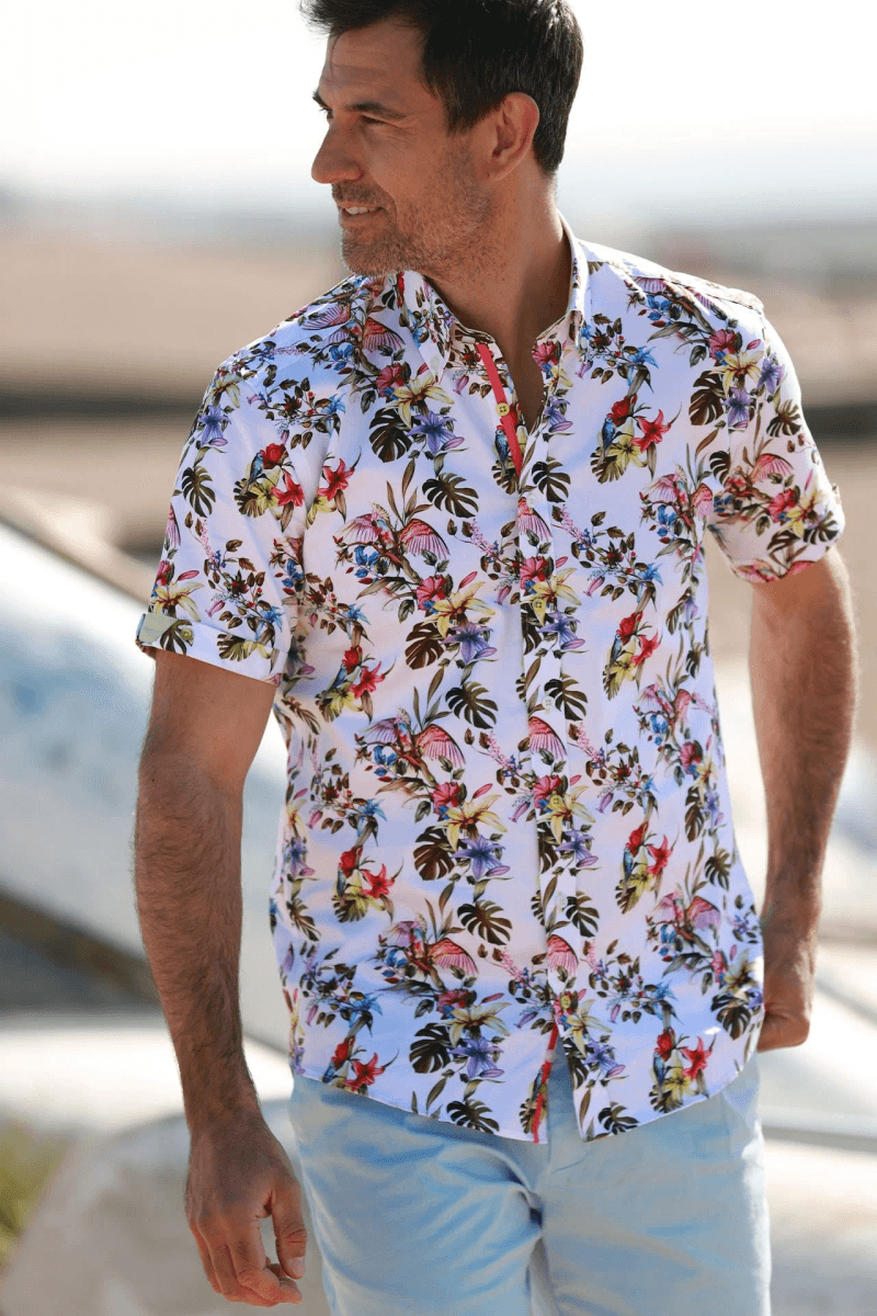 Birds of Paradise Short Sleeve Shirt