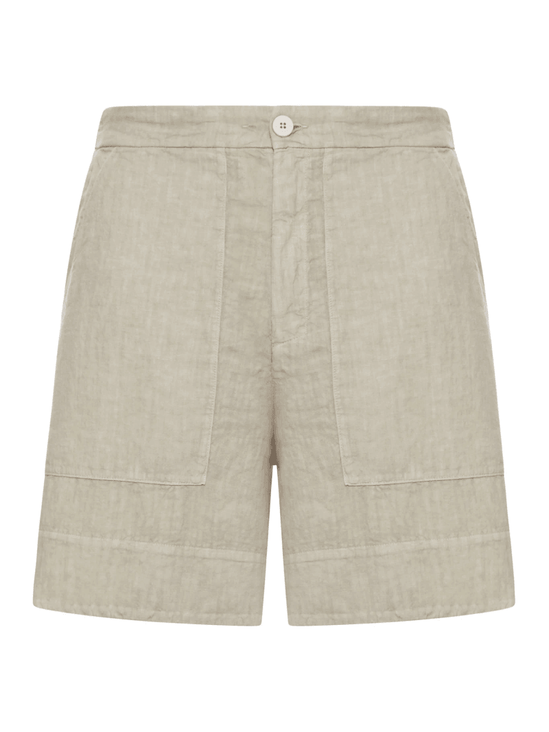 WIDE-LEG LINEN SHORTS - Transit - Woman