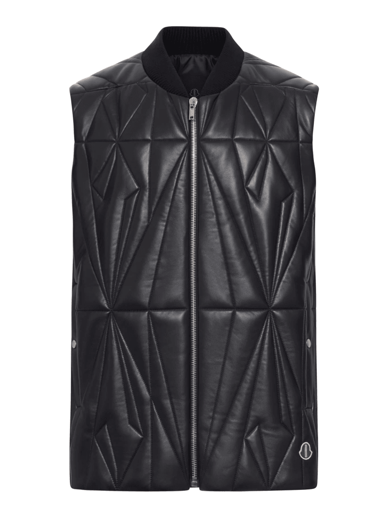 GEOCAMO PADDED VEST - Moncler + Rick Owens - Man