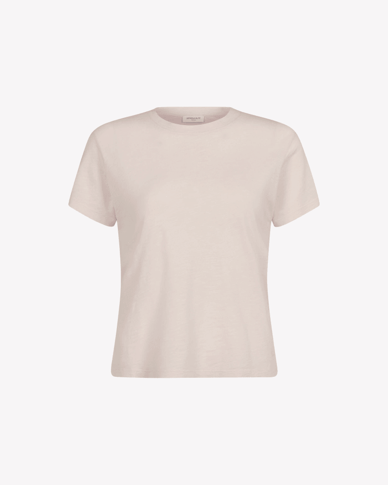 Cotton Short Sleeve T-Shirt - Pale Pink