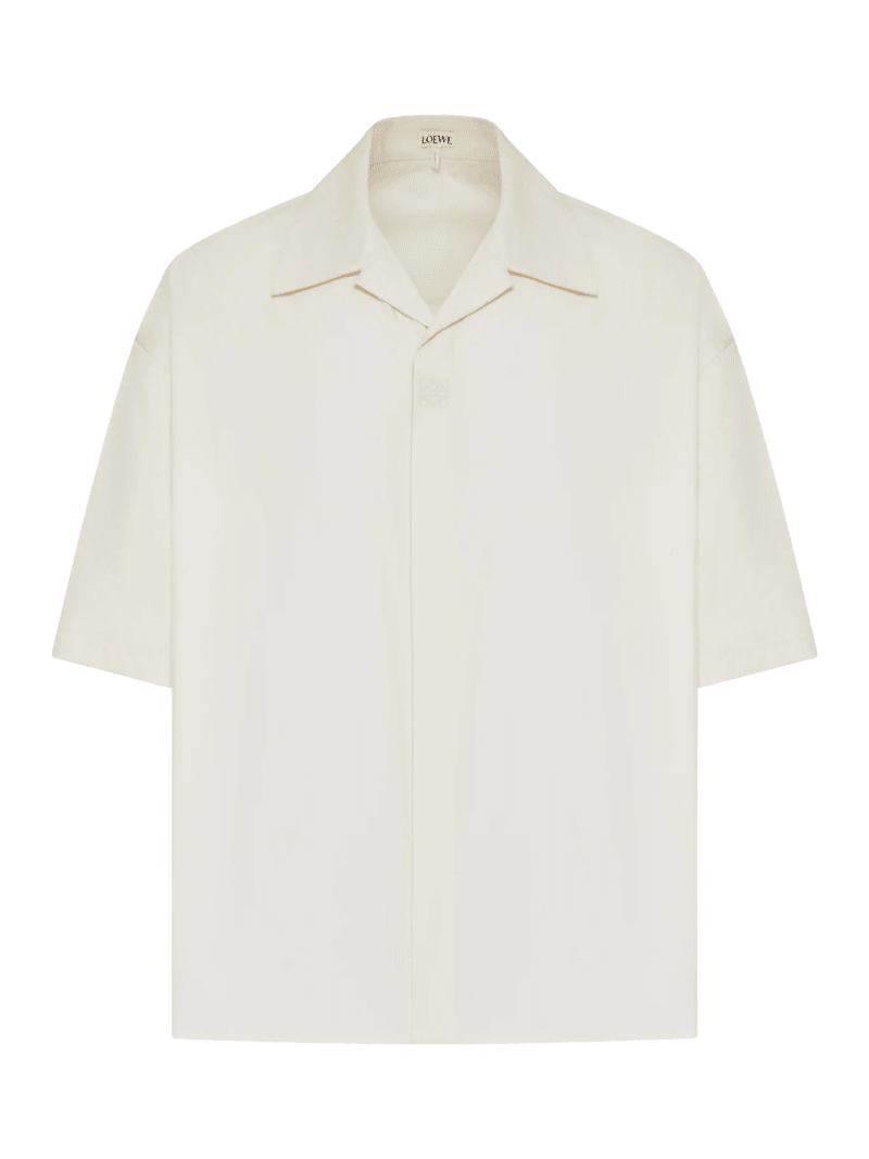 SHORT-SLEEVED COTTON SHIRT - Loewe - Man