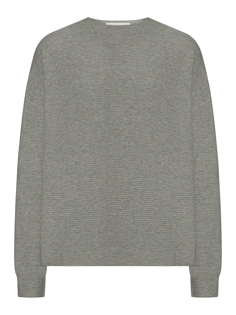 SIGNATURE WAFFLE 90S CREWNECK SWEATER - Fear Of God Essentials - Man