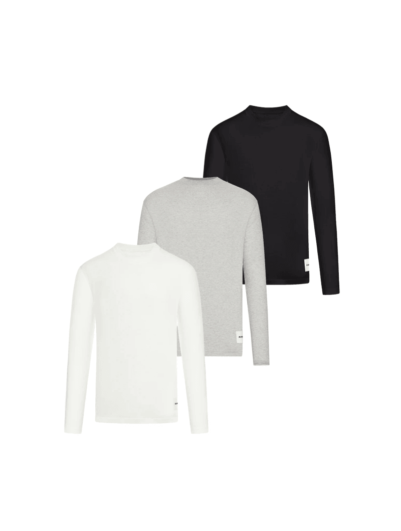 ORGANIC COTTON T-SHIRT (PACK OF THREE) - Jil Sander - Man