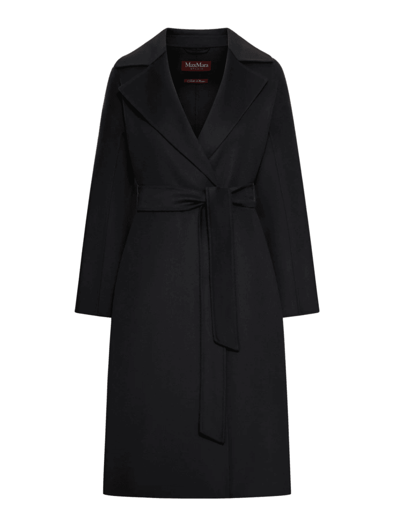 CASHMERE COAT WITH BELT - Max Mara Studio - Woman