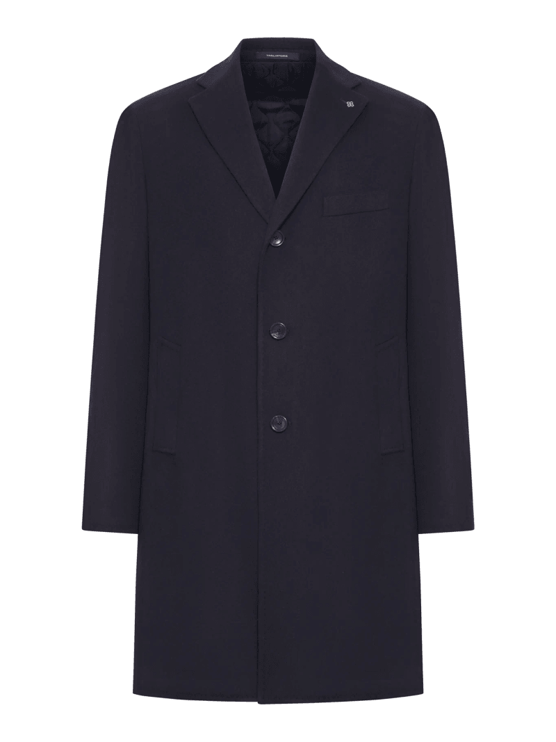 LORO PIANA CAPOLAVORO SINGLE-BREASTED WOOL COAT - Tagliatore - Man