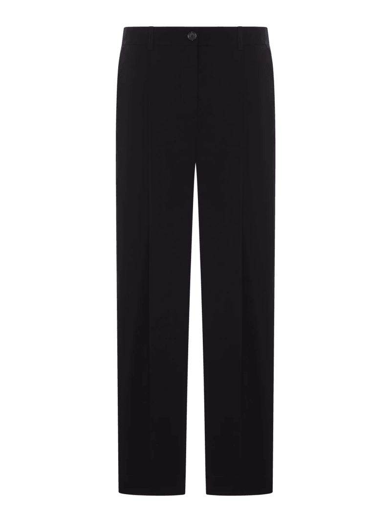 SINGLE-PLEATED COTTON TROUSERS - Toteme - Woman