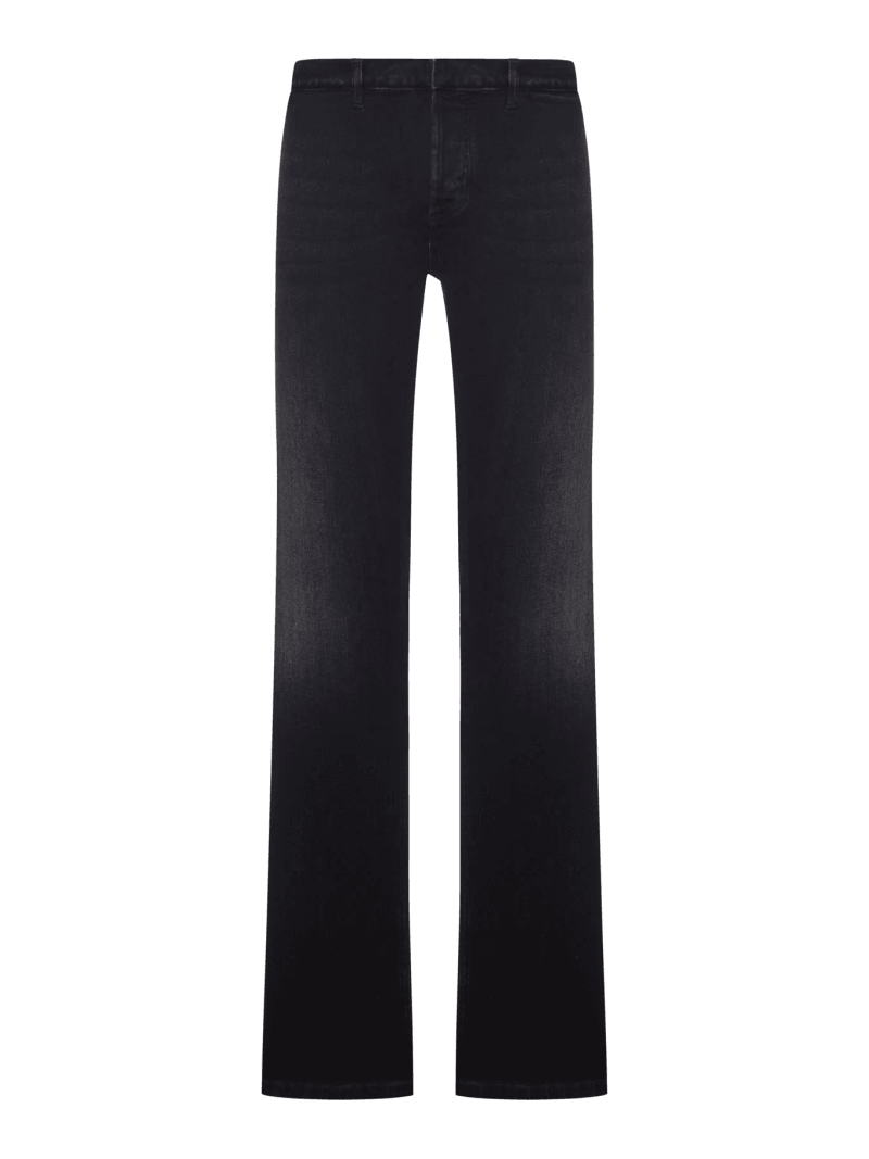 STRETCH COTTON DENIM TROUSERS - Gucci - Man