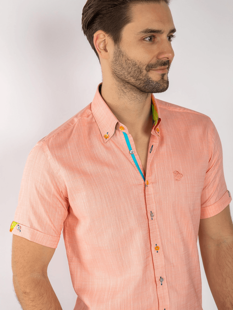 PASTEL TEXTURE CLASSIC SHORT SLEEVE SHIRT