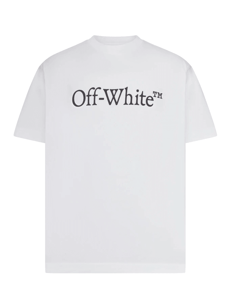 CREW NECK T-SHIRT WITH PRINT - Off-white - Man