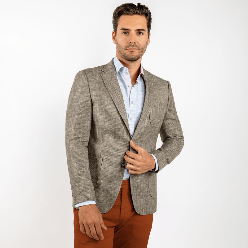 LIGHTWEIGHT TEXTURED SUMMER JACKET