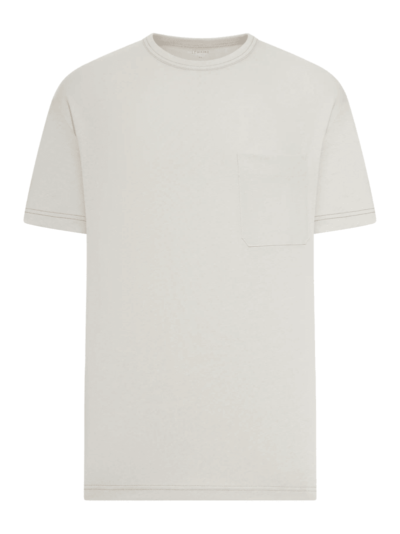 SHORT-SLEEVED BOXY T-SHIRT IN HEAVY JERSEY - Lemaire - Man