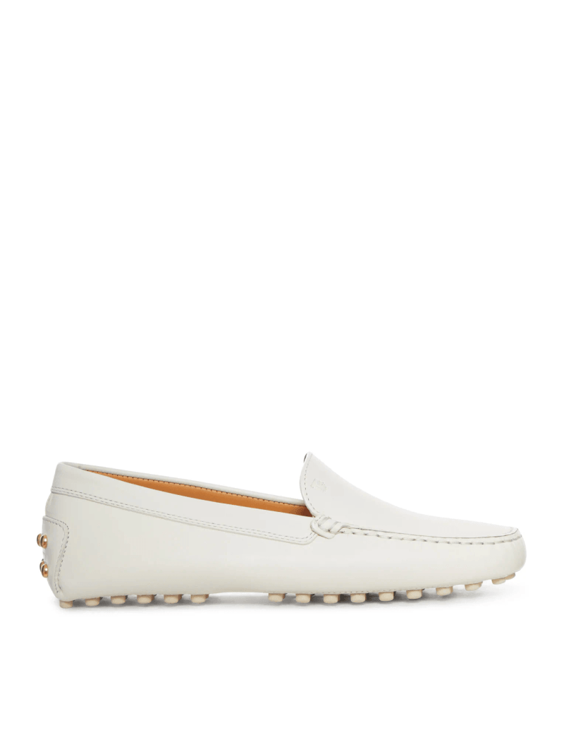 CITY GOMMINO LEATHER MOCCASIN - Tod`s - Woman