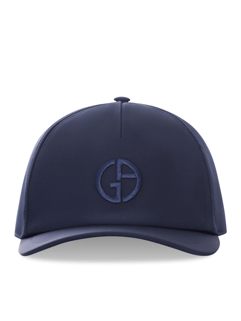 BASEBALL CAP WITH EMBROIDERED LOGO - Giorgio Armani - Man