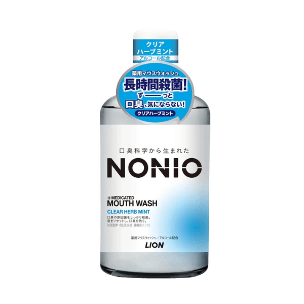 LION - Nonio Mouth Wash - 600ml - Clear Herb Mint