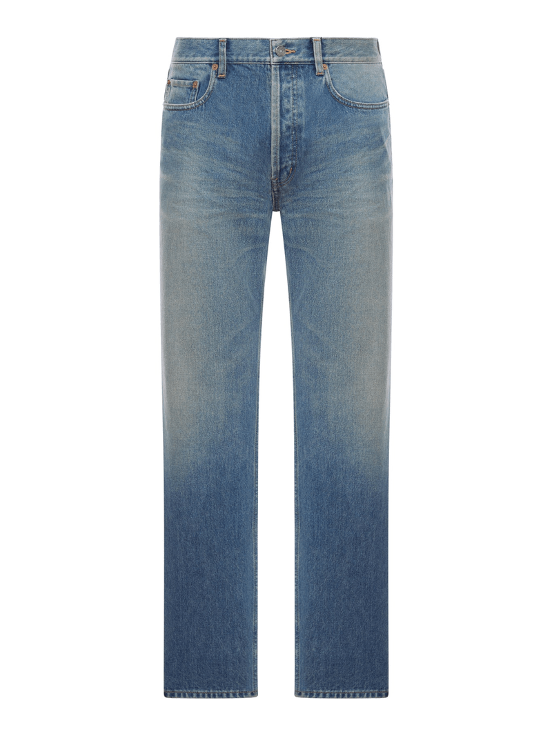 MICK LONG DENIM JEANS - Saint Laurent - Man