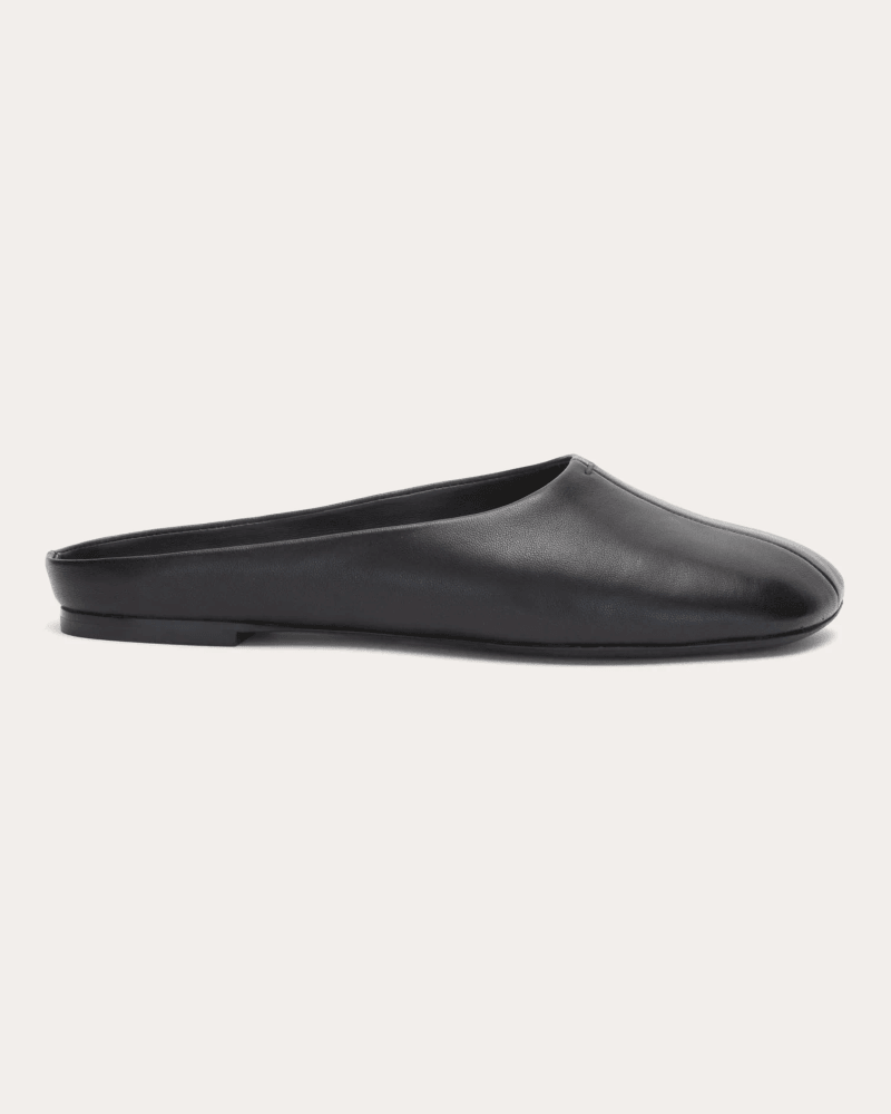 3.1 Phillip Lim Women's ID Leather Flat Mule in Black