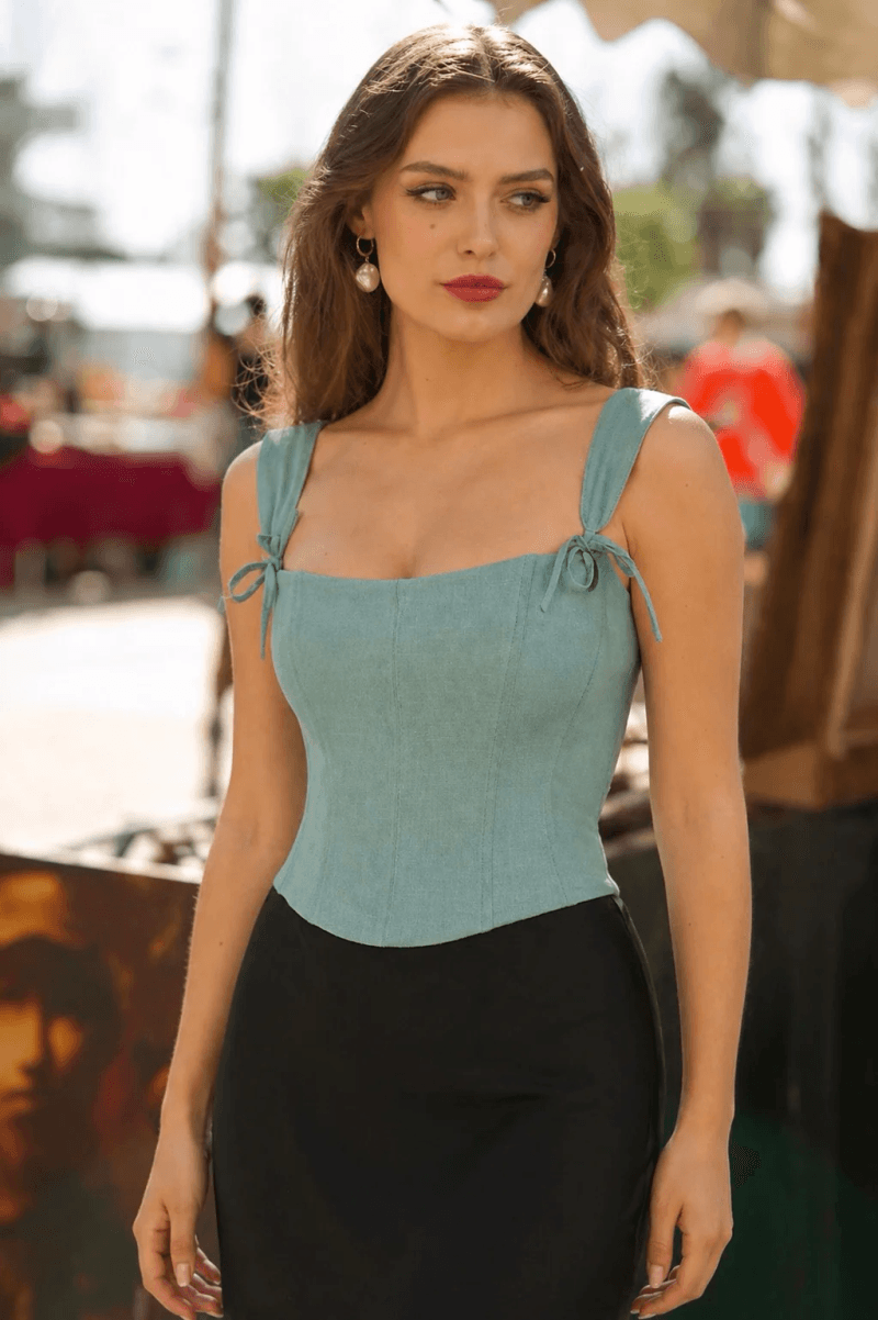 Gaâla Paris Corset en lin Jeanette