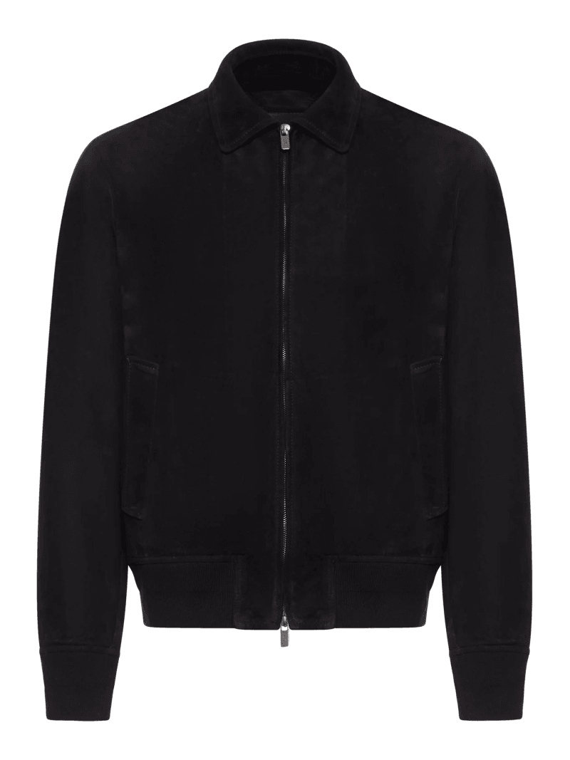 SUEDE BOMBER JACKET - Salvatore Santoro - Man