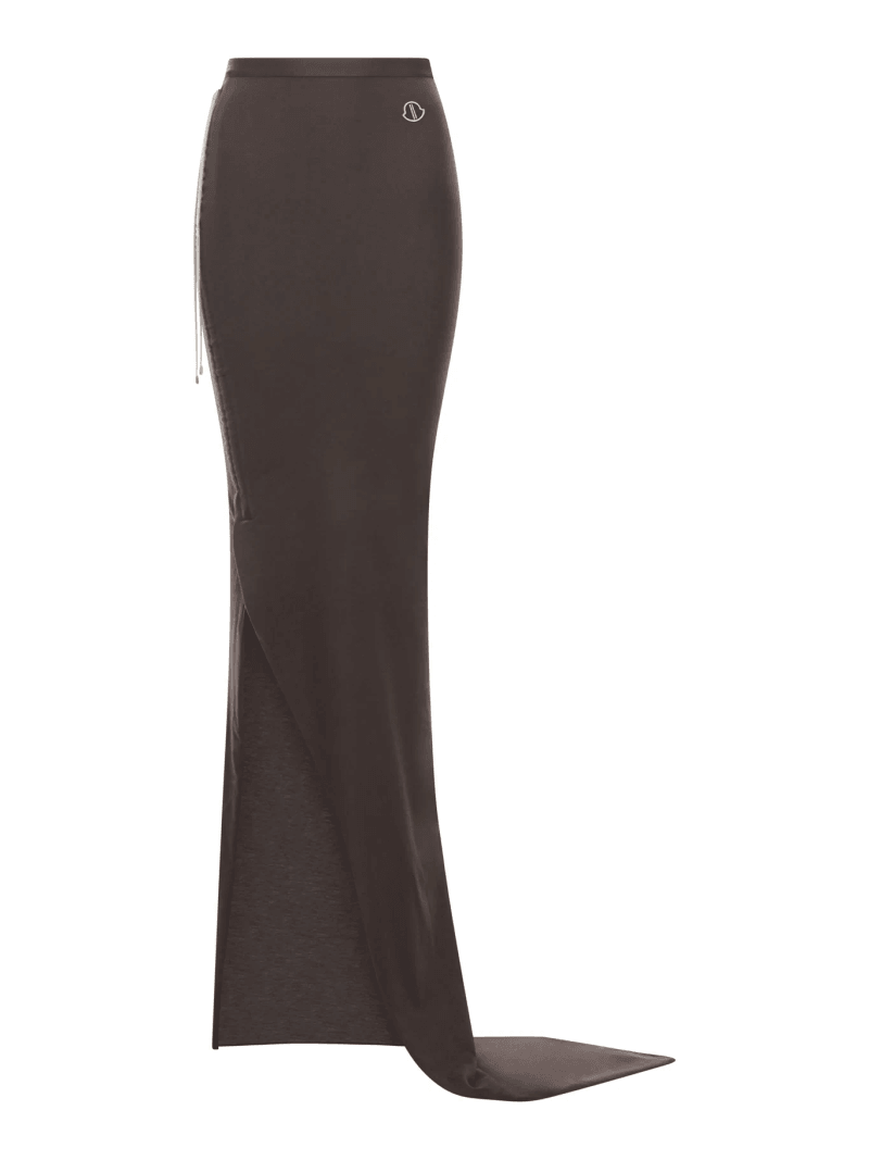 ADJUSTABLE KNITTED SKIRT - Moncler + Rick Owens - Woman