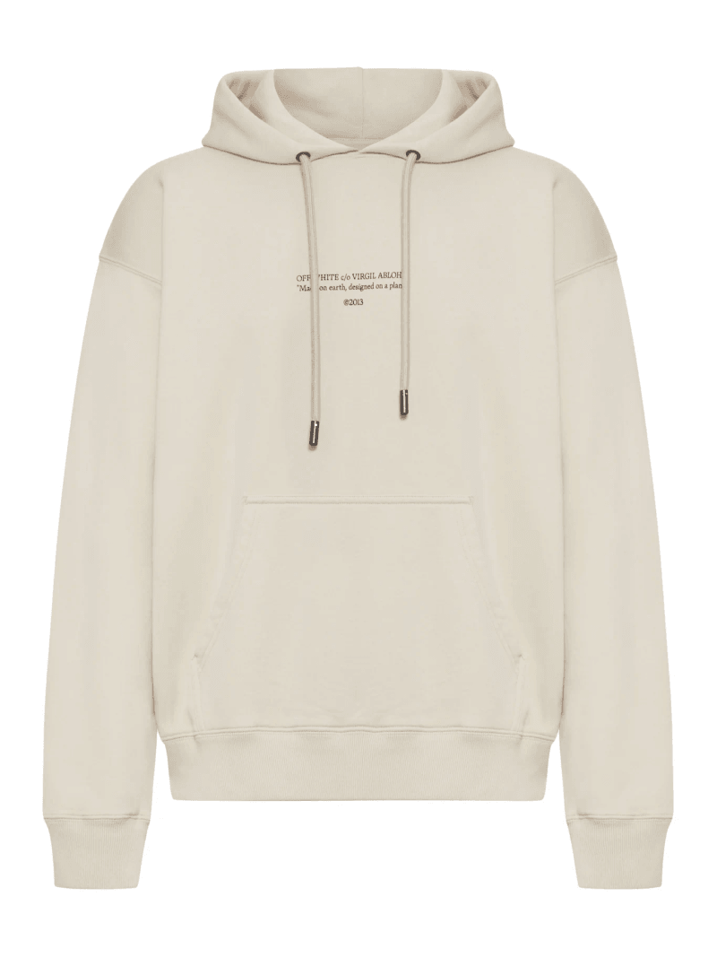 STATEMENT SKATE HOODIE - Off-white - Man