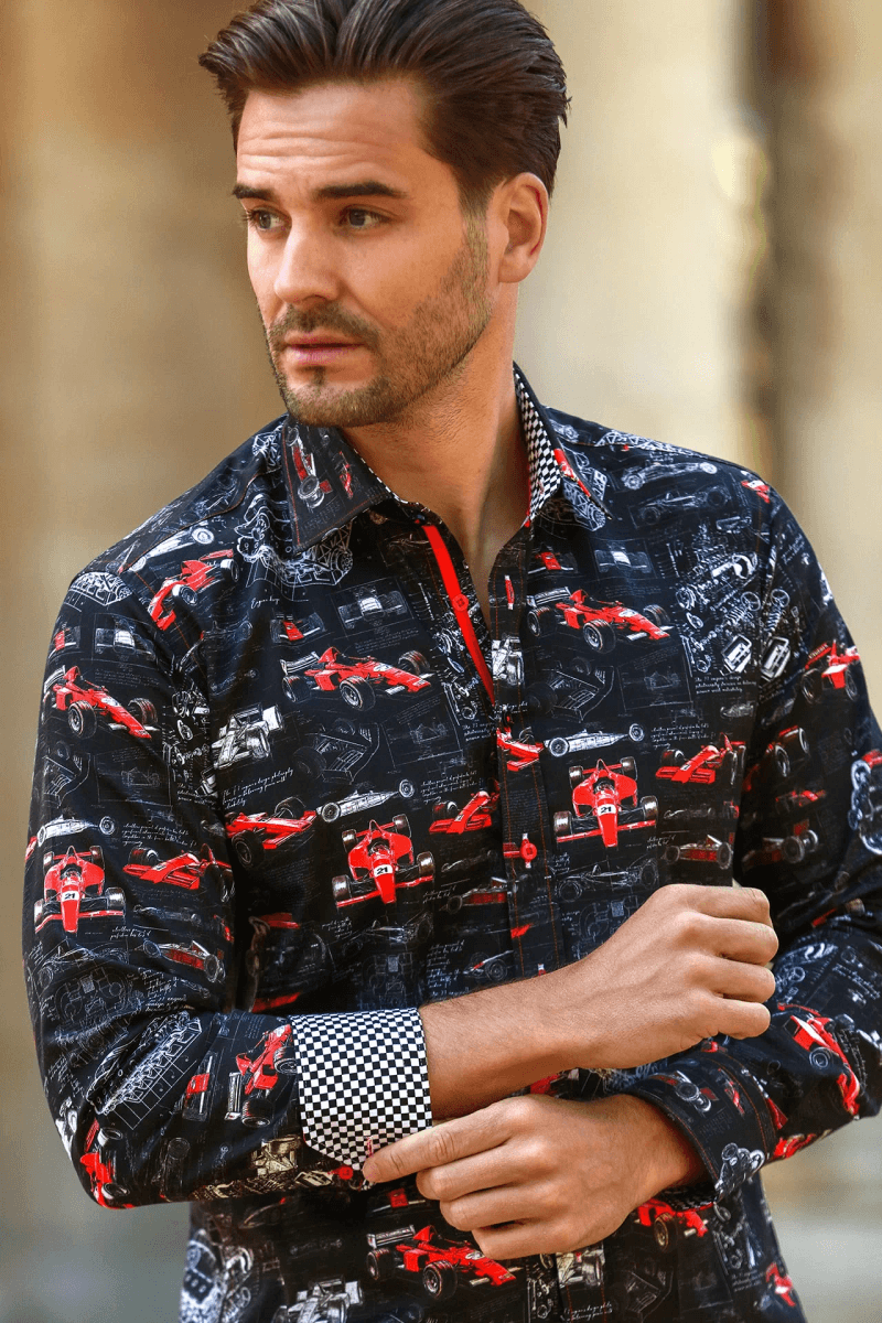 PIT LANE PROTO-TYPE F1 PRINT SHIRT