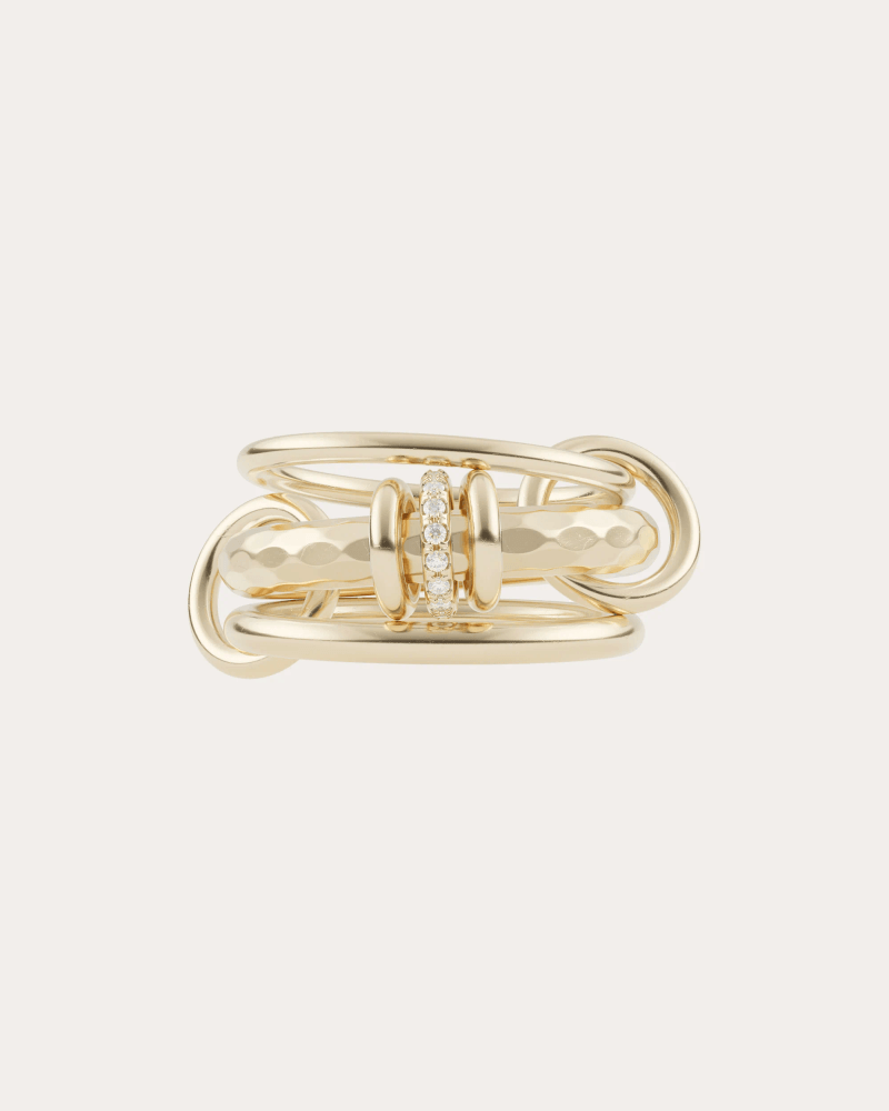 Spinelli Kilcollin Women's Diamond & 18k Gold Gemini Vulcan Ring