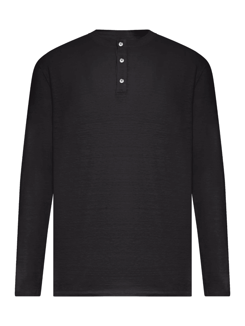 LONG-SLEEVED LINEN SERAFINO SWEATER - Roberto Collina - Man