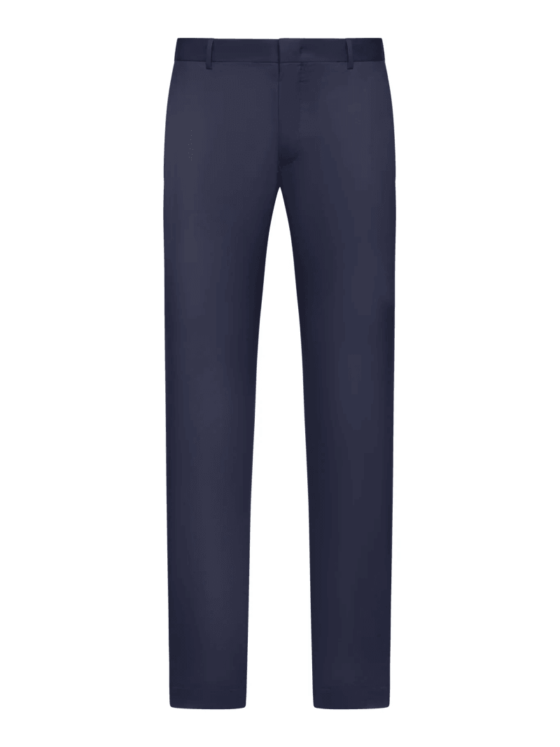 TAILORED COTTON BLEND TROUSERS - Pt Torino - Man