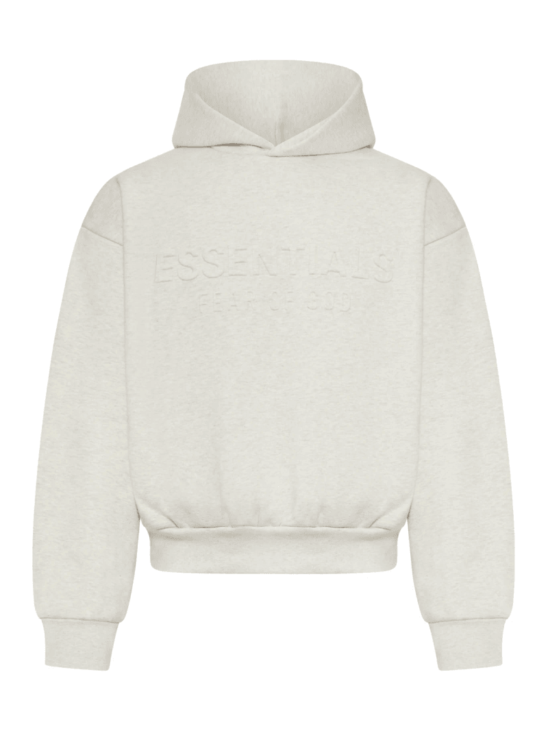 CLASSIC HOODIE WITH EMBOSSED LOGO - Fear Of God Essentials - Man
