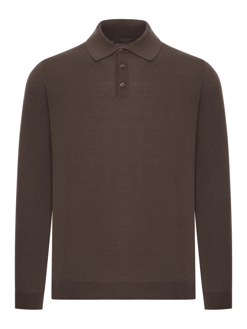 SLIM FIT COTTON AND SILK POLO SHIRT - Zanone - Man