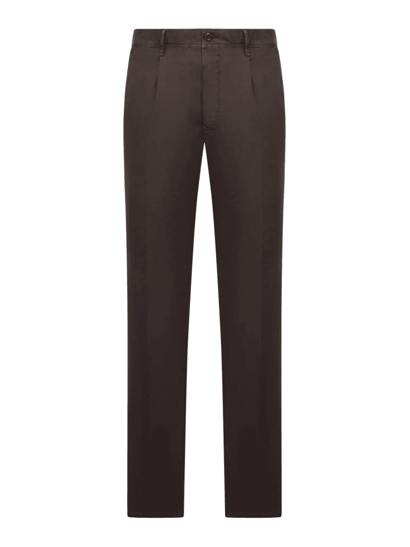 TAILORED COTTON TROUSERS - Incotex - Man