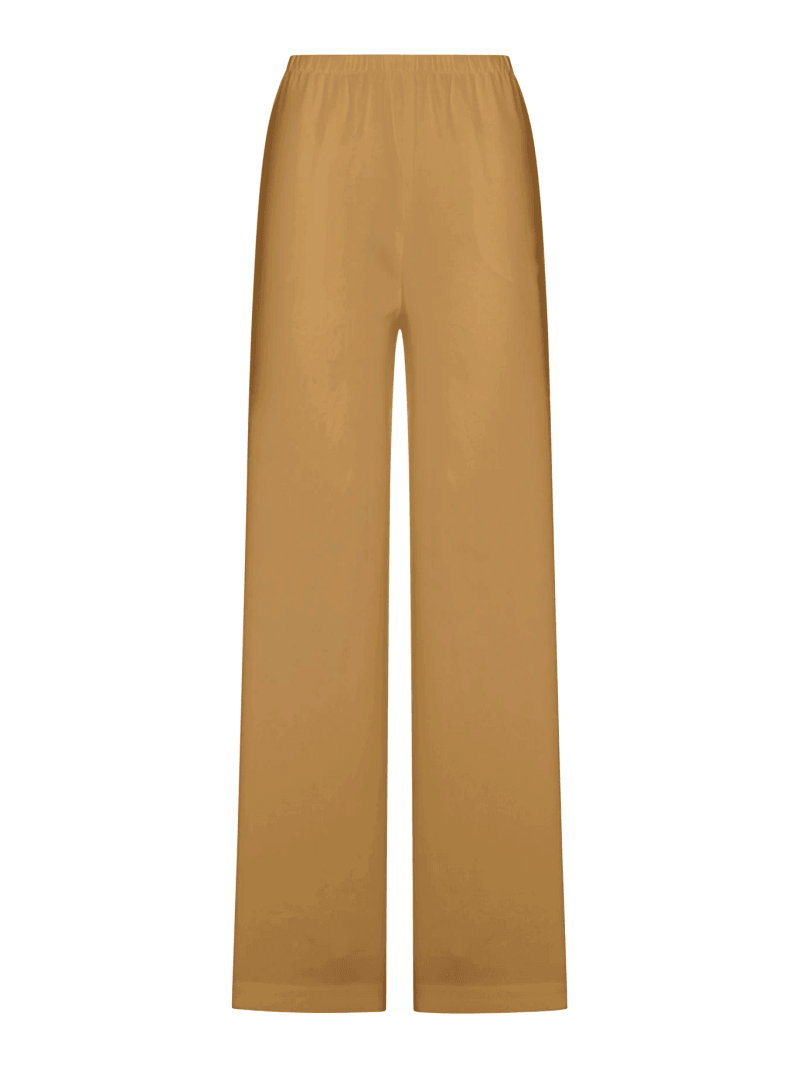DESTINY TROUSERS IN LINEN BLEND CANVAS - Max Mara Pure - Woman