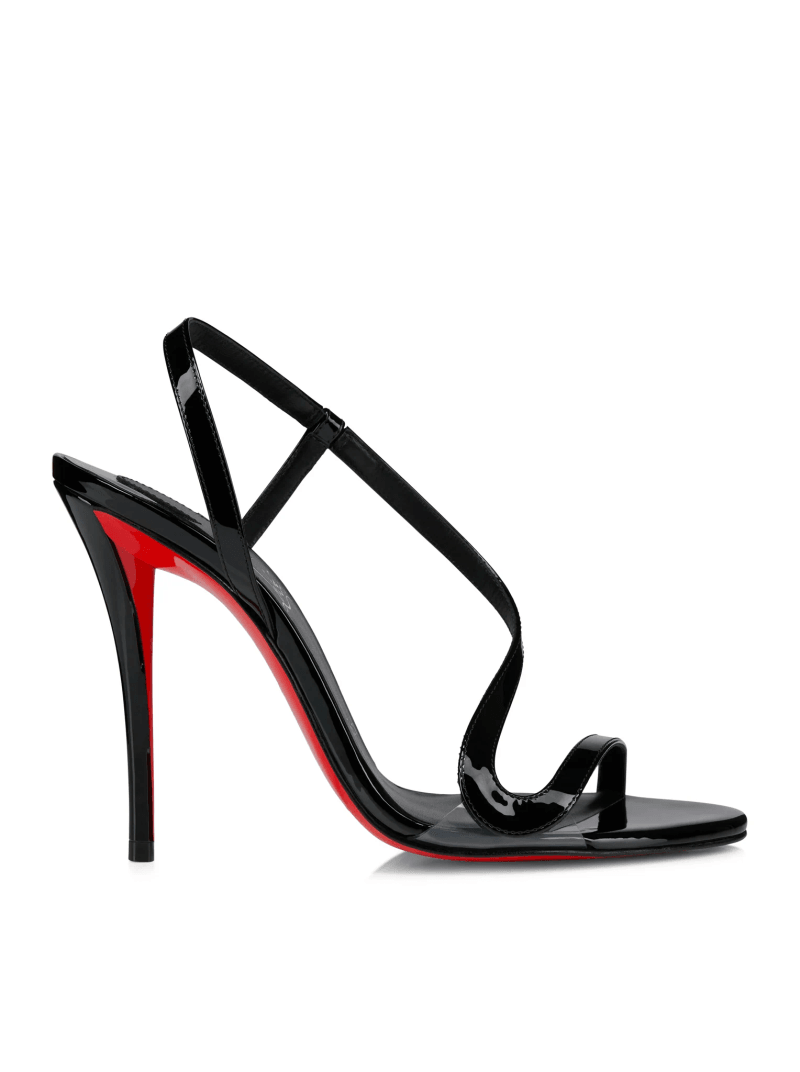 100MM PINK Z LEATHER SANDALS - Christian Louboutin - Woman