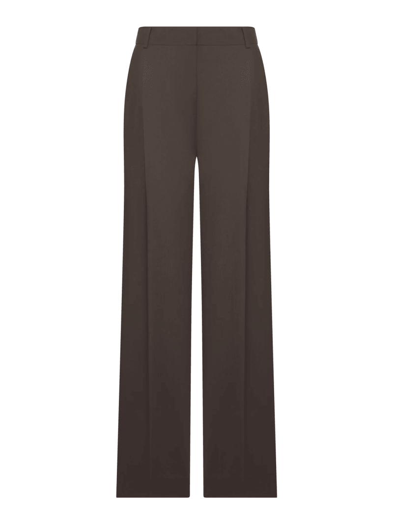 TAILORED WOOL BLEND TROUSERS - Toteme - Woman