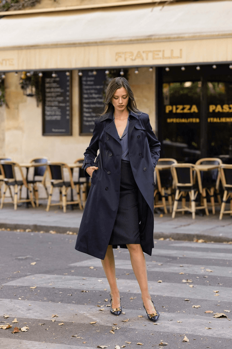 Gaâla Paris Trench Kelianne en coton