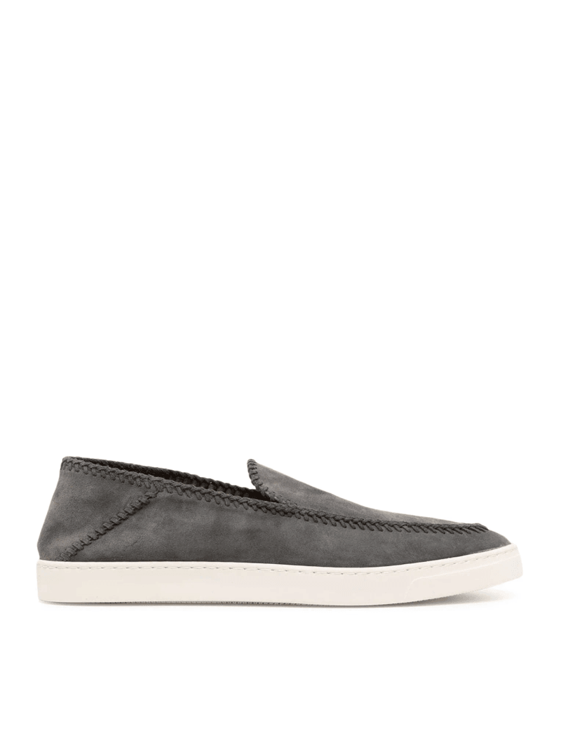 GALLERIA 3 SLIP-ON IN SUEDE - Giorgio Armani - Man