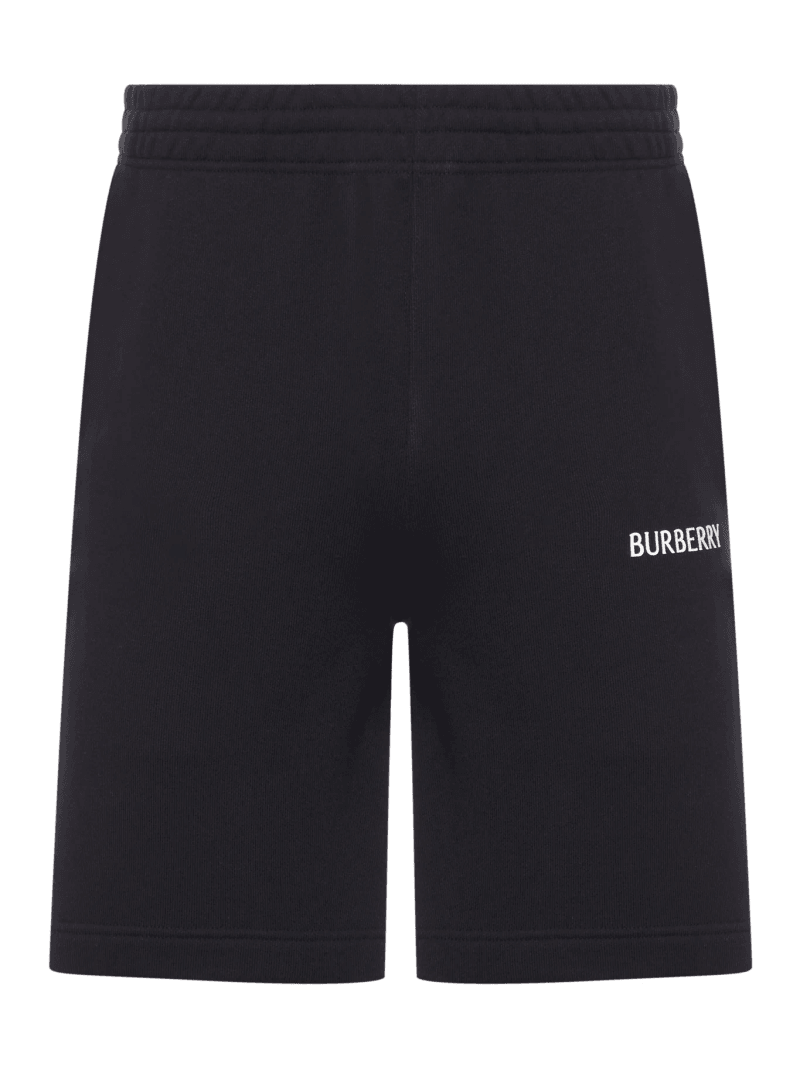 COTTON SHORTS WITH LOGO - Burberry - Man
