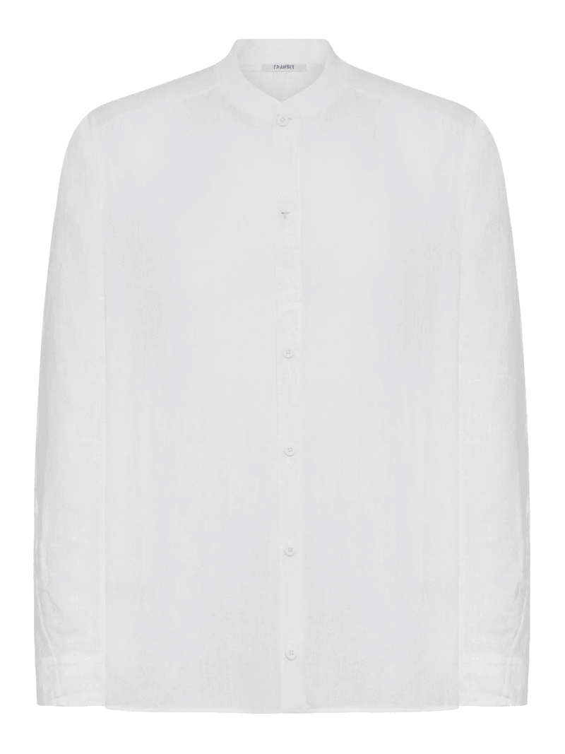 MANDARIN COLLAR SHIRT - Transit - Man