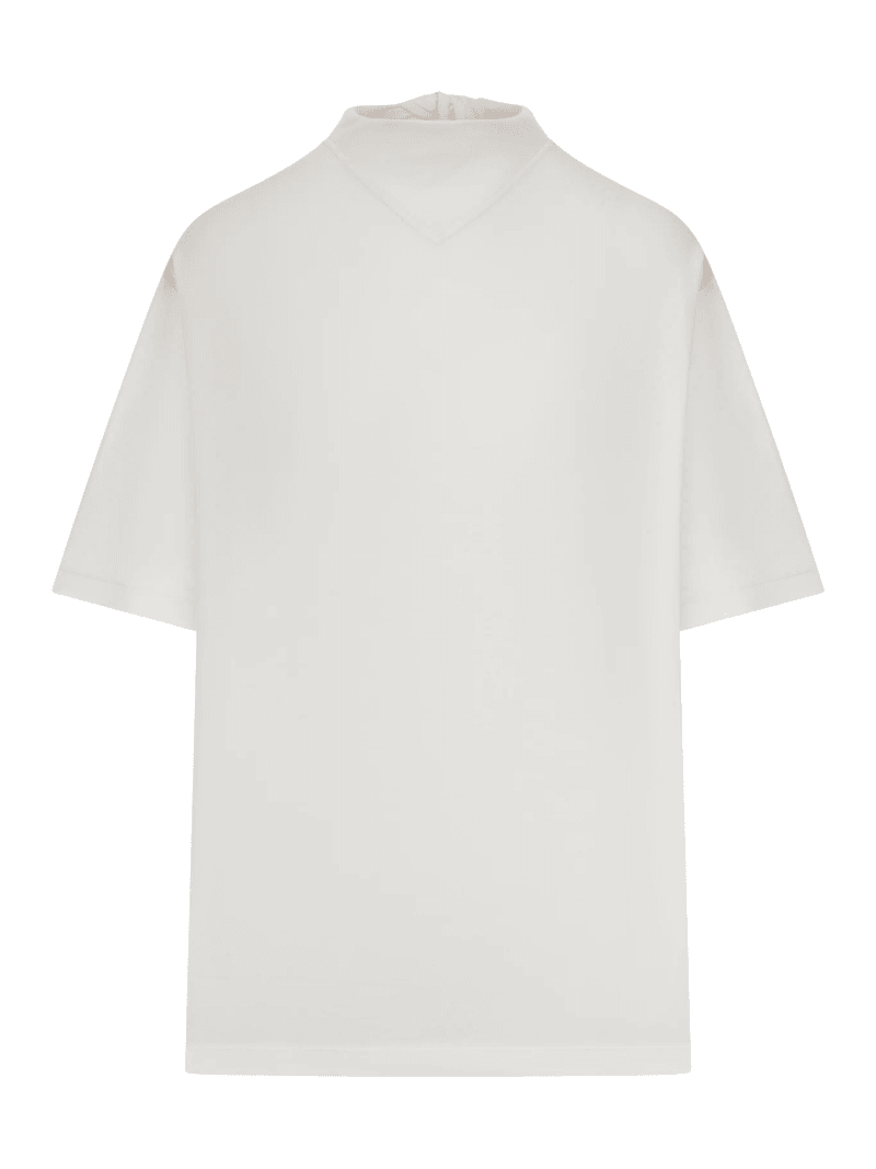 T-SHIRT WITH JERSEY SCARF - Lemaire - Woman