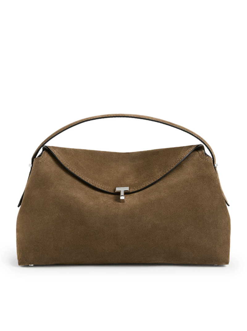 T-LOCK SUEDE TOP HANDLE - Toteme - Woman