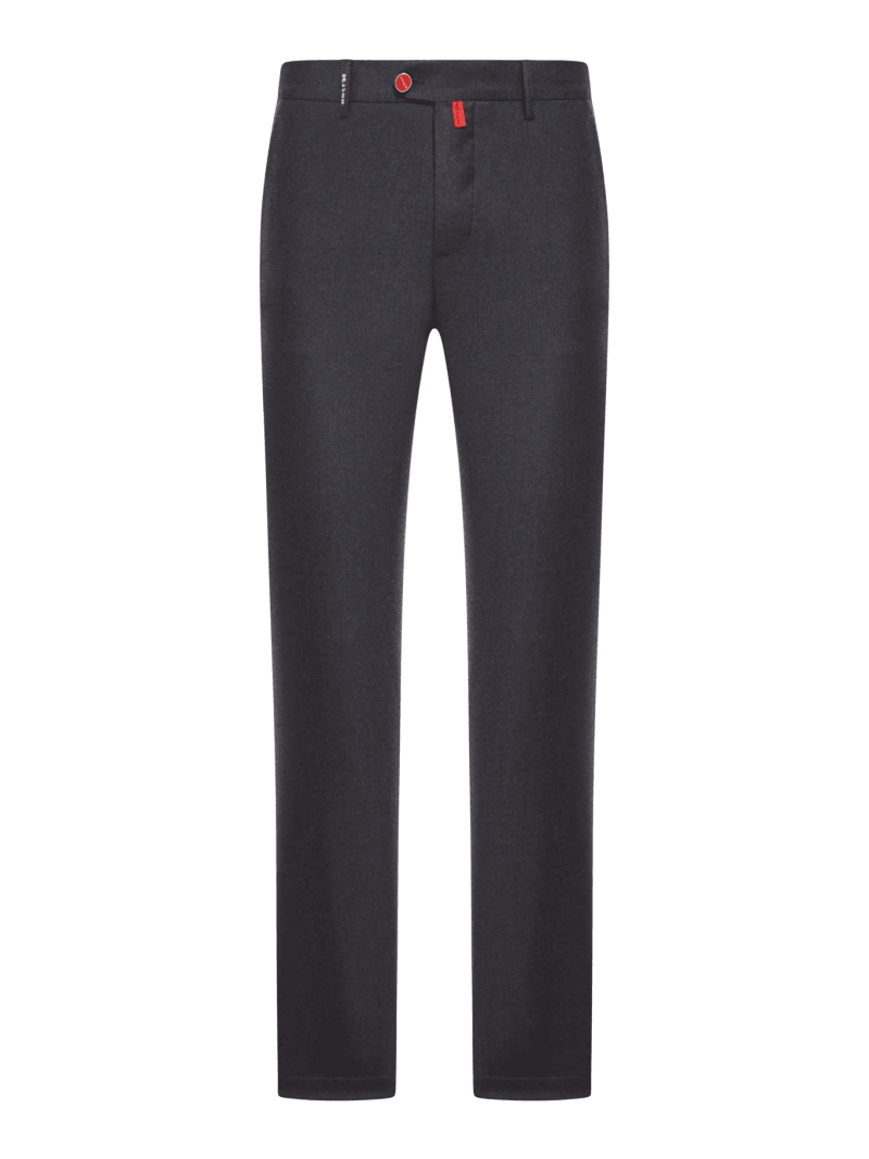 TAILORED WOOL TROUSERS - Kiton - Man