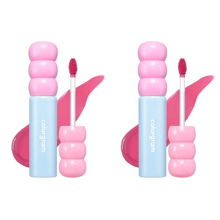 colorgram - Fruity Glass Tint - 03 Soda Cool Peach (2ea) Set