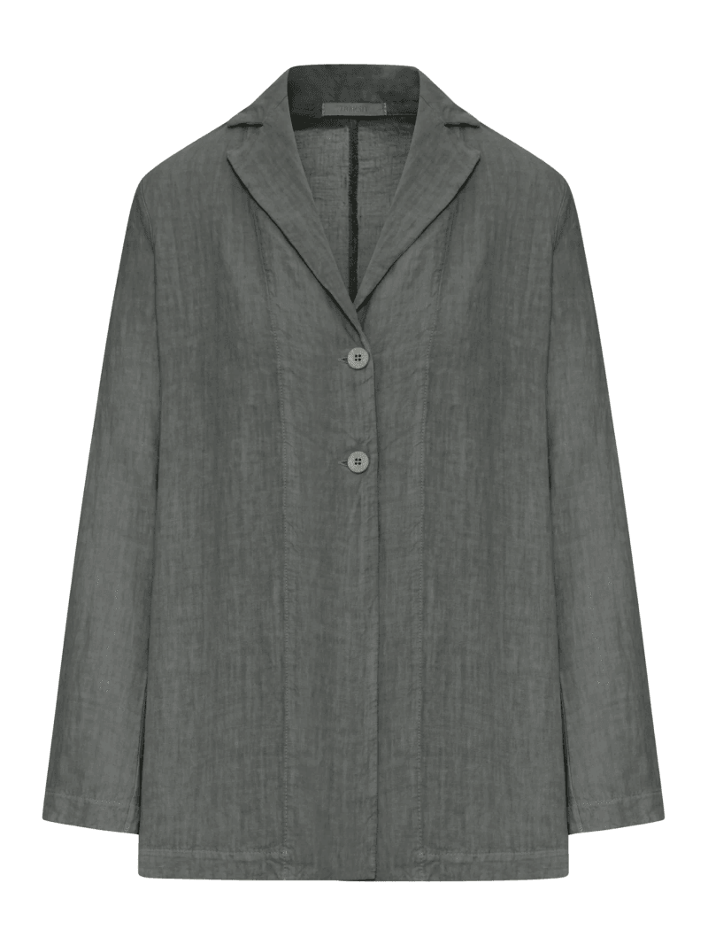 SINGLE-BREASTED LINEN JACKET - Transit - Woman