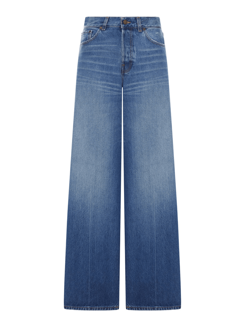 BETHANY FLUID DENIM JEANS WITH A BOYFRIEND FIT - Haikure - Woman