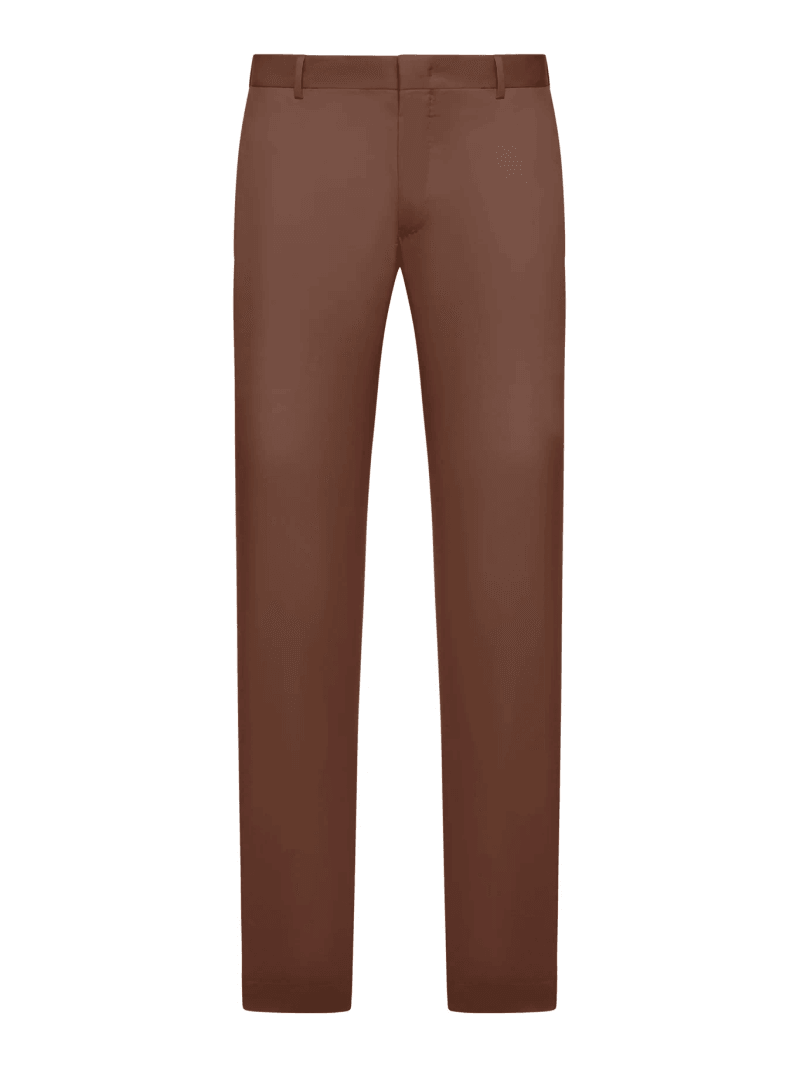 TAILORED COTTON BLEND TROUSERS - Pt Torino - Man