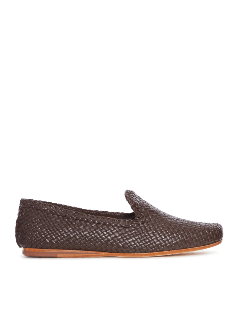 DAMAS LEATHER SLIPPERS - Dragon Diffusion - Woman