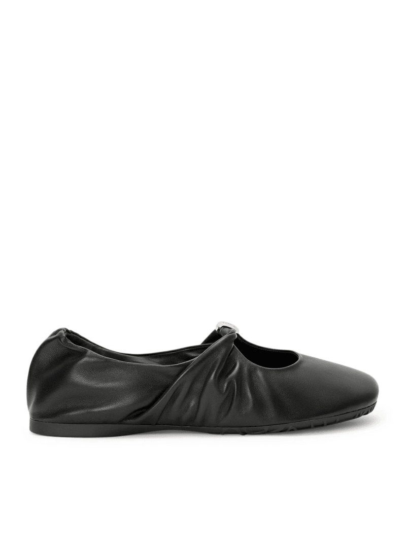 PEBBLE BALLERINAS IN LAMBSKIN NAPPA - Loewe - Woman