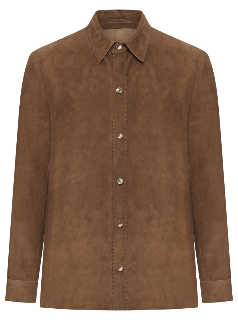 SUEDE OVERSHIRT - Salvatore Santoro - Man