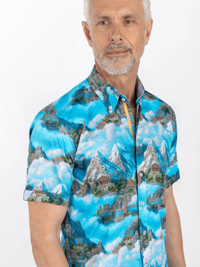 THE LOST KINGDOM SHORT SLEEVE PRINT SHIRT