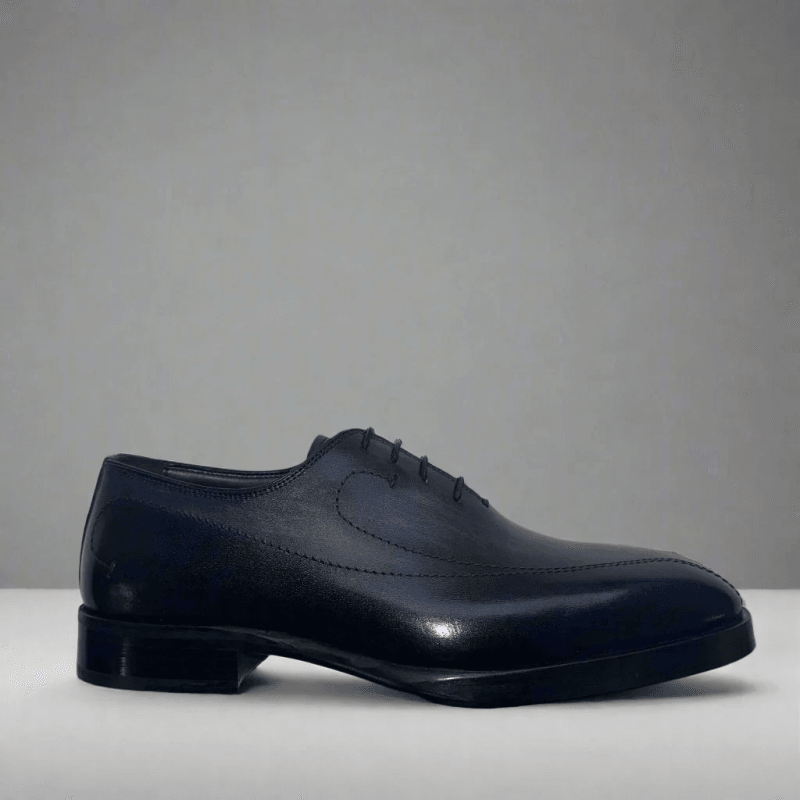 LEATHER HAND PAINTED SHOE - O - 02 - 9337